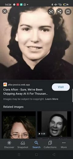 Here's clara afton and william afton look like in real life