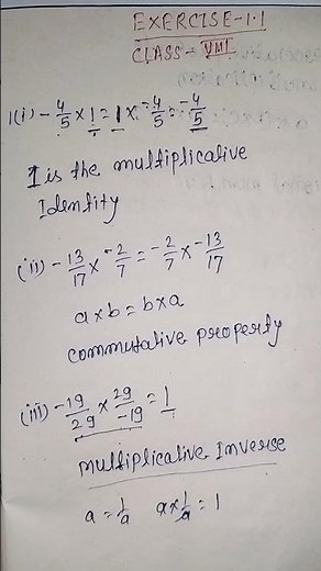 Class 8th Maths||Chapter:1 Exercise:1.1 Rational Numbers||Ncert Maths class 8 ||cbse#viralvideo