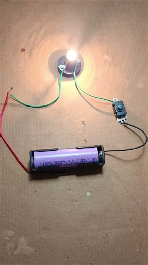 Mini Bulb Power with 3.7V Battery & Switch