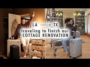 COTTAGE DIARIES | traveling to finish our cottage home renovation!