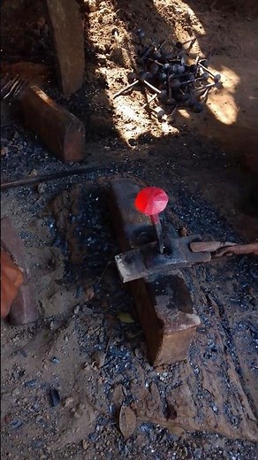 "The Art of Blacksmithing: Watch How Iron Turns into Masterpieces!"#blacksmithwork #short