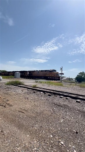 Union Pacific 7688, Pilot Point, TX 6/25/26 #trainvideos