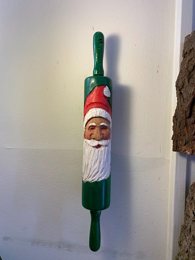 Christmas Rolling Pin - “santa 2025” - Etsy