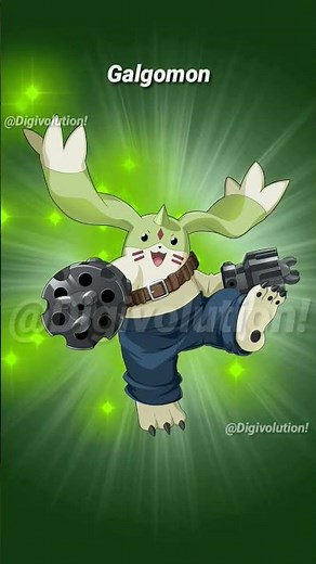 Terriermon Evolution to Galgomon!