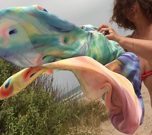 The "peacock" Scarf - Etsy Canada