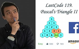 LeetCode 119. Pascal's Triangle II