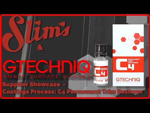 How to Treat Your Vehicle Trim with Gtechniq C4 Permanent Trim Restorer