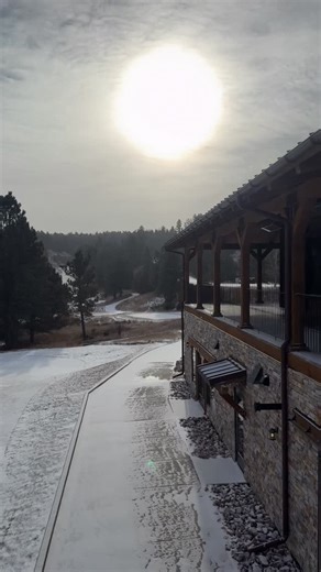 As snow blankets the course and the calm of winter settles in our area, it’s almost as peaceful as a round of golf here at The Golf Club at Devils Tower… almost. #thegolfclubatdevilstower | The Golf Club at Devils Tower