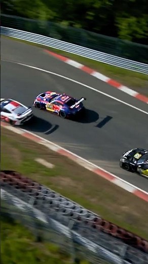 Max Verstappen's pass for the lead in 24 Hours of Nurburgring