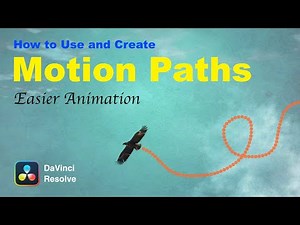 How to Use and Create Motion Paths in DaVinci Resolve (DaVinci Resolve Fusion Tutorial)