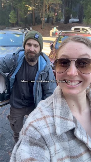 Amanda’s Bookish Bar Cart | Mountain Bookstore 🏔️📚☕️ I found the cutest mountain bookstore on my getaway to Lake Arrowhead just an 1.5 to 2 hour drive from LA. We... | Instagram