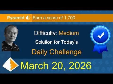 Microsoft Solitaire Collection: Pyramid - Medium - March 20, 2026