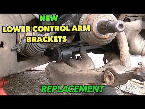 Trailblazer Lower Control Arms support Brackets Replacement.