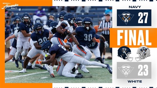 Navy Edges Out White in Annual Spring Game - UTM Athletics