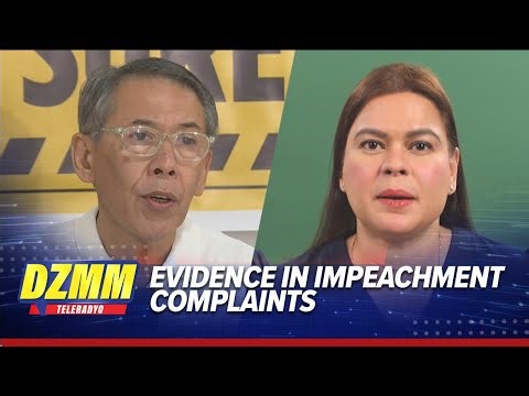 Chel Diokno looking forward to evidence in VP Sara impeachment | DZMM Teleradyo