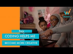 Coding Helps Me Become More Creative, Says Fajr | WhiteHat Jr