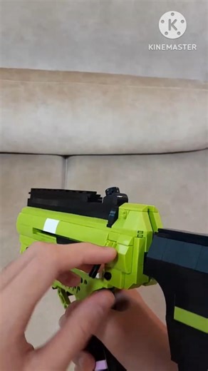 Lego Mp5 Update 1 #lego #legogun #legobricks #paulsonlego #nerf #brickshooter