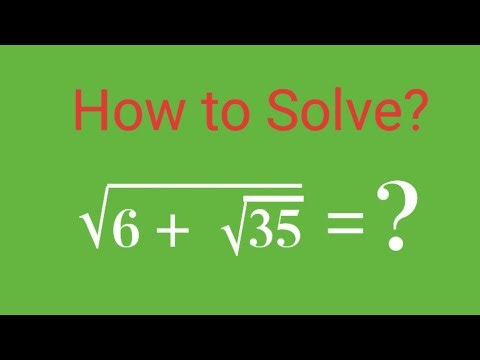 A Nice Square Root Math Simplification/How to solve?