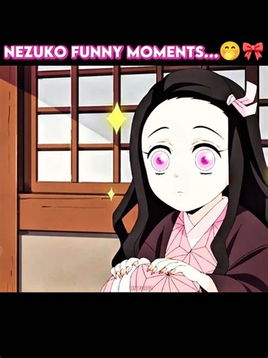 Nezuko Cutest Moments... 🎀🤭 #babyshorts #demonslayer #shorts #anime #animeedit #trending #viral #kny