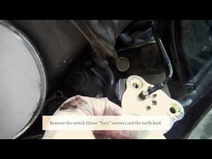 Yamaha XVS650: Replacing the Neutral Switch