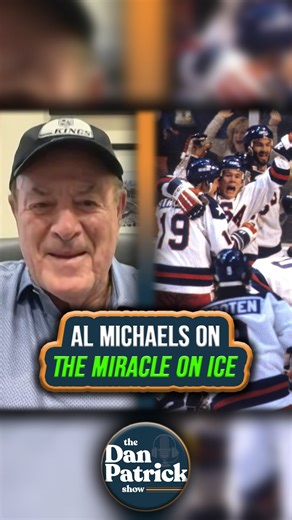 Al Michaels on his legendary call during the Miracle on Ice🏒🤩 #almichaels #miracleonice #nhl #hockey #usahockey | The Dan Patrick Show