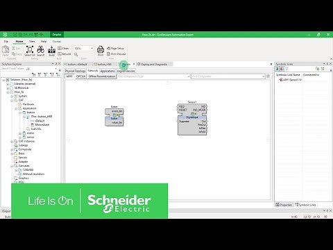 How to Create OPCUA Variables in EAE v21.1 | Schneider Electric Support
