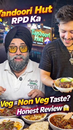 Tandoori Hut RPD Ka Veg = Non Veg Taste? 😱 Honest Review #foodblogger