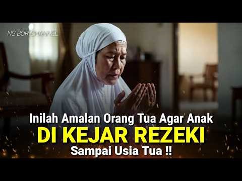 SUBHANALLAH !! 3 Amalan Dahsyat Untuk Orang Tua Agar Anak Dikejar Rezeki, Baca Setelah Sholat