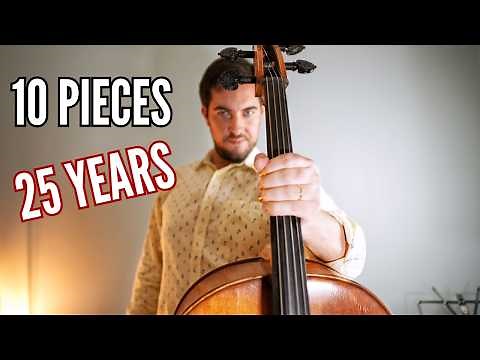 10 PIECES That Taught me the Cello (easy to hard)