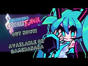 Hatsune miku - project funkin' Release trailer