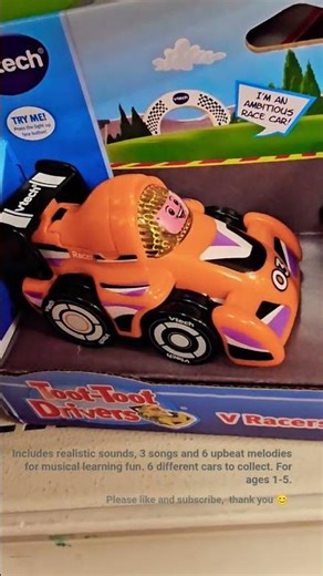 VTech Toot-Toot Drivers V Racers #vtech #toottoot #drivers #racers #race #f1 #cute #toys #play