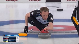 Check out this shot from Team Jacobs third Marc Kennedy to get the granite going and open things up. | Grand Slam of Curling