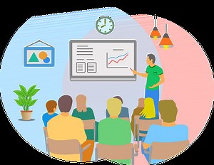 Download Meeting, Conference, General Assembly. Royalty-Free Vector Graphic