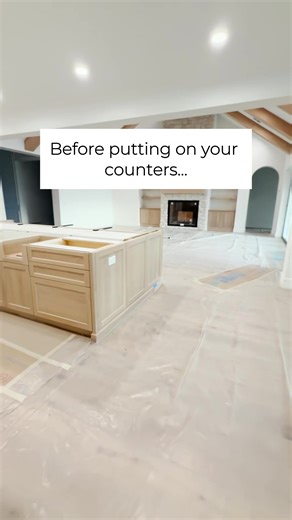739K views · 1.7K reactions | Once the countertop’s on, the “oops we forgot the outlet” phase begins. Run those utilities first — future you will thank you.  | Freestone Built | Facebook
