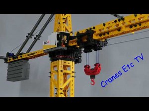 Fischertechnik Liebherr EC-H Tower Crane by Cranes Etc TV