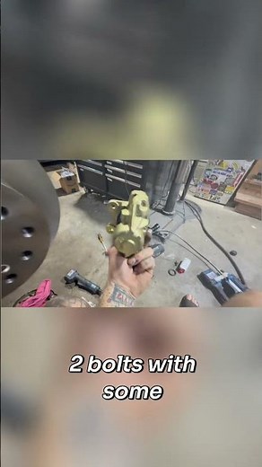 Easy Caliper Install: Quick Brake Upgrade Guide! #shorts