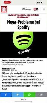 Extreme Probleme bei Spotify und Discord