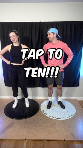 A little tapping to ten for international dance day! @maddieraeru #irishdance #tapdance #math #fyp Tap to Ten is a rhythm game where dancers take turns exchanging rhythm, going from one sound to two sounds, and so on! The goal is to get to ten! You can spice the game up by finding different ways to make each sound, or by using a metronome!