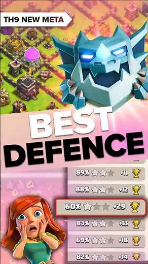 TOP 3 Performing TH9 Ranked Mode Bases