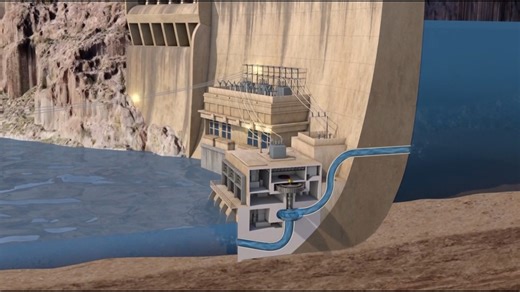Arizona's new lake set to generate 2000 megawatts of power, far surpassing current power output of all current Salt River Lakes