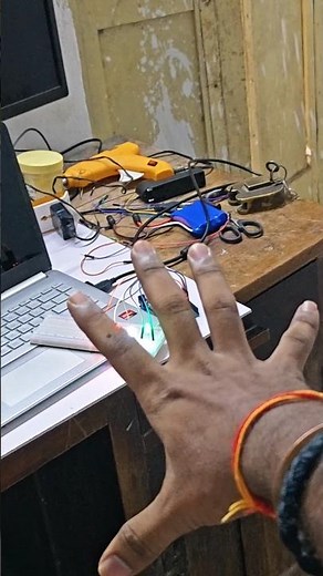 Finger Gesture Controlled LED Using Python and OpenCV
