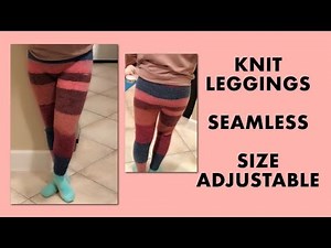 DIY KNIT PANTS [SEAMLESS][EASY][SIZE ADJUSTABLE]