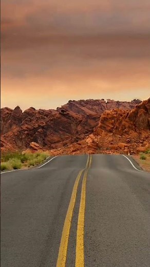 Peaceful Drive Through Nature 🌅🚘🌾 🌄