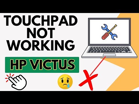 HP victus touchpad not working windows 11,