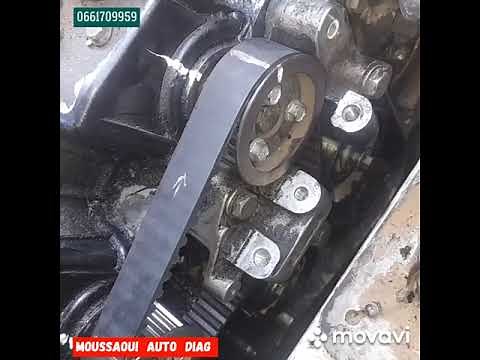 Mise en point chaîne de distribution RENAULT TRAFIC 2.5 DCI .MASTER III ( sans outils de calage)