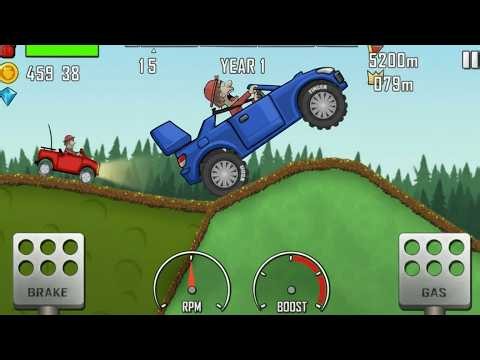 Epic Polic Car Stunts In Climb Hill Game Download! 🏆#hillclimbracing #ambulance #policcar#firetruck