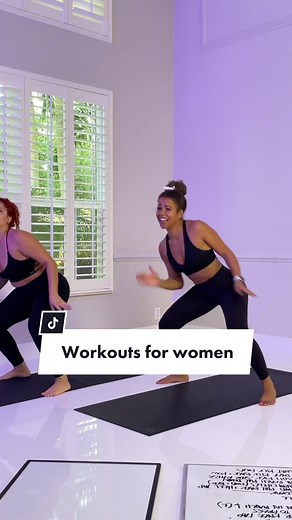 These workouts get up so hyped up to help you become strong, confident, fit, and find yourself again through movement. Today we release a beginner friendly PCOS workout for national womens health and fitness day #pcosawareness join us! #womensfitness #homeworkoutsforwomen #healthylifestyle #motivation