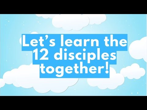 🎶 Learn the 12 Disciples of Jesus with This Fun Song! 🎶