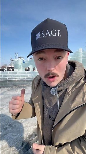Ice Castle Over 1 MILLION POUNDS of ICE🧊