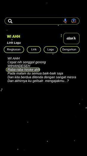 Lirik Lagu Wiah - Versi Galau Adam